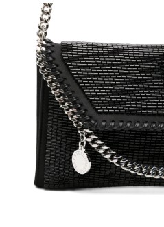 stella mccartney crossbody mujer falabella wallet w/ chain bag beads baguette embroidery on  - 581238wp0744 1000