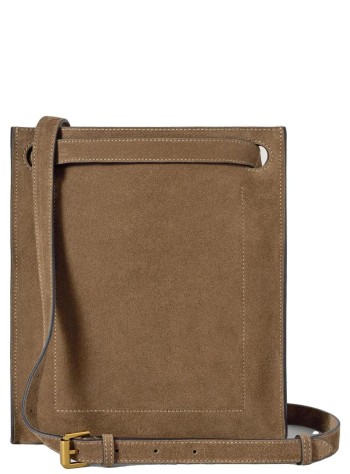 mulberry crossbody womanmini soft tote suede - hh0141047 p705