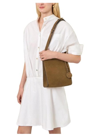 mulberry crossbody womanmini soft tote suede - hh0141047 p705 2