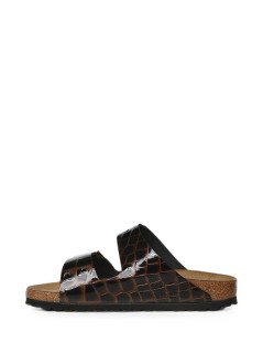 birkenstock sandalia mujer arizona lena emboss animal - 1032864 black