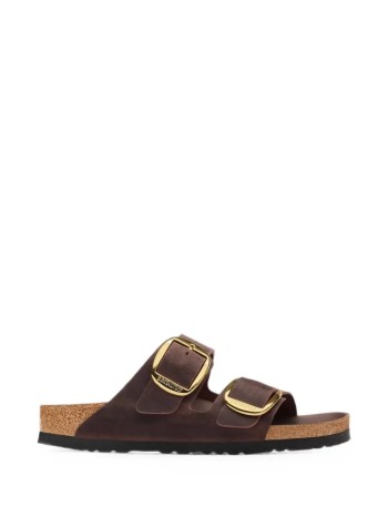 birkenstock sandalia mujer arizona big buckle leoi - 1032916 habana