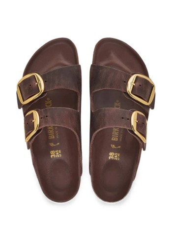 birkenstock sandalia mujer arizona big buckle leoi - 1032916 habana 2