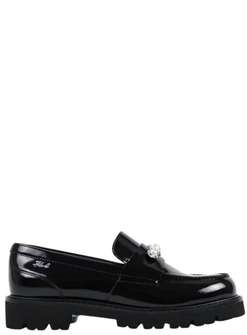 karl lagerfeld casual mujer lowell pearl trim loafer - kl42221 000