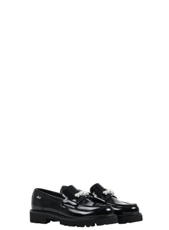 karl lagerfeld casual mujer lowell pearl trim loafer - kl42221 000 2