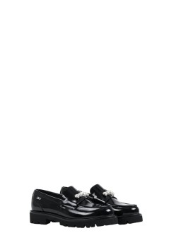 karl lagerfeld casual mujer lowell pearl trim loafer - kl42221 000