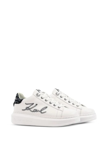 karl lagerfeld sneaker mujer kapri boucle signia lo - kl62510r 011 2