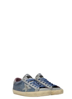 golden goose sneaker mansuper star suede and nabuk upper nabuk star toe tongue and  - gmf01002f008749 51135