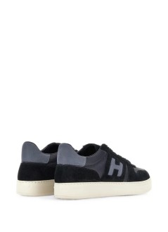 hogan sneaker hombre h668 allacciato h banda - hxm6680fz00vgp760g u801 blu u805 u814