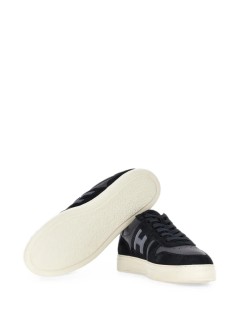 hogan sneaker hombre h668 allacciato h banda - hxm6680fz00vgp760g u801 blu u805 u814