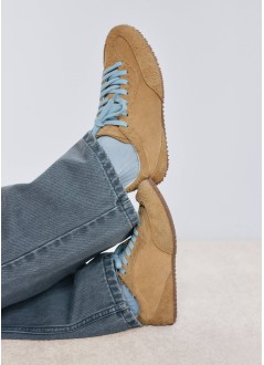 axel arigato sneaker hombre daze runner - f4216001 tan light blue