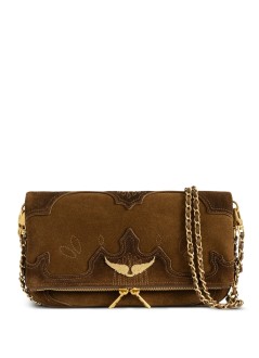 zadig & voltaire crossbody mujer rock western used - lwba04434 201