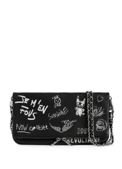 zadig & voltaire crossbody mujer rock arty tag - lwba04486 11