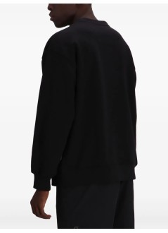 on running sudadera hombre club crew - 1me10340553 black