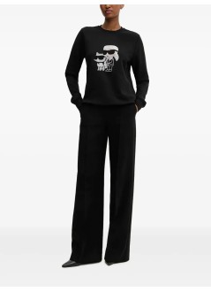 karl lagerfeld sweater womanikon rs duo sweatshirt - a3w20069 999