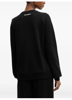 karl lagerfeld sweater womanikon rs duo sweatshirt - a3w20069 999