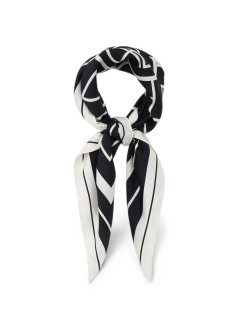 anine bing neckwear mujer york scarf ab - a1212492blk1 black