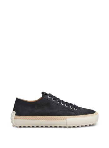 tods sneaker manallacciata corda cassetta pelle 59l - xxm59l0kj30o1tfd17 bianco lana deep navy