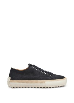 tods sneaker manallacciata corda cassetta pelle 59l - xxm59l0kj30o1tfd17 bianco lana deep navy