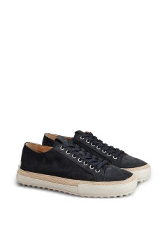 tods sneaker manallacciata corda cassetta pelle 59l - xxm59l0kj30o1tfd17 bianco lana deep navy