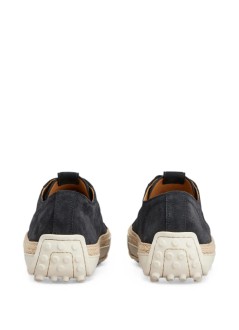 tods sneaker manallacciata corda cassetta pelle 59l - xxm59l0kj30o1tfd17 bianco lana deep navy