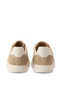 cole haan sneaker hombre grandpro luxe slip-on sneakers - c40667 birch beige suede ivory