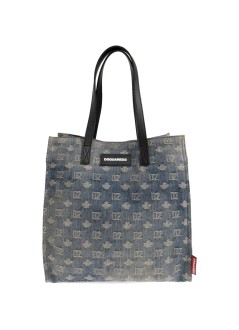 dsquared tote hombre shopping bag - spm011610105466 m2498