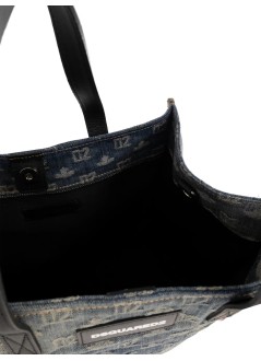 dsquared tote hombre shopping bag - spm011610105466 m2498