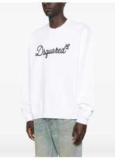 dsquared sudadera hombre dsquared2 signature relax fit crewneck - s74gu0928d25029 100
