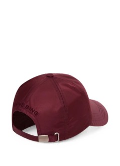 anine bing gorras mujer jeremy baseball cap ab nylon - a1212281bgn28 burgundy