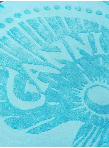 ganni playa unisex beach jacquard towel - b3020235 803 2