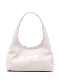 a.p.c. handbag mujer baby ninon shoulder - puaatf67027 haf