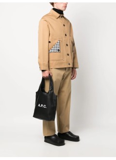 a.p.c. handbag womantote ninon small - puaatm61861 lzz