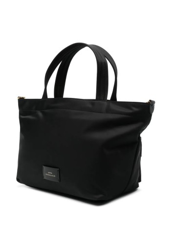 anya hindmarch handbag mujer e/w tote mini eyes in econyl® regenerated nylon - 5050925193511 black 2