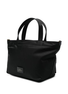 anya hindmarch handbag mujer e/w tote mini eyes in econyl® regenerated nylon - 5050925193511 black