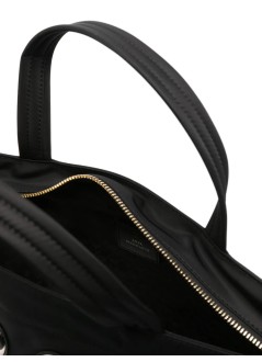 anya hindmarch handbag mujer e/w tote mini eyes in econyl® regenerated nylon - 5050925193511 black