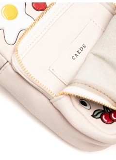 anya hindmarch crossbody mujer essentials cross body all over stickers in shiny capra - 5050925194679 chalk