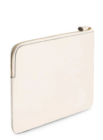 anya hindmarch tecnologia mujer laptop case all over stickers in shiny capra - 5050925198257 chalk 2