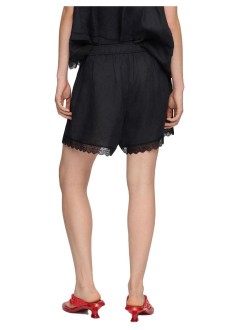 ganni pantalon corto mujer printed flyweight nylon boxer shorts - a1110111 099