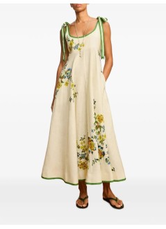 alémais dress womanphyllis ballet sundress - 7307d cream