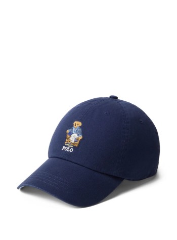 polo ralph lauren gorras hombre woven-cap - 710b19130001 newport navy w newport bear