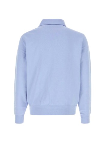 polo ralph lauren sudadera hombre long sleeve 1/4 zip sweatshirt - 710b18911001 pebble blue 2