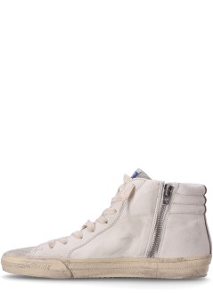 golden goose sneaker mujer slide nappa upper suede toe - gwf00115f005376 10273