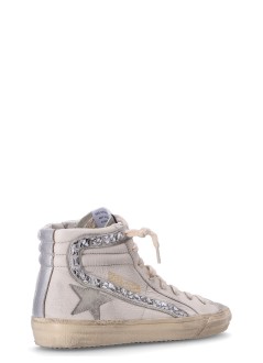 golden goose sneaker mujer slide nappa upper suede toe - gwf00115f005376 10273