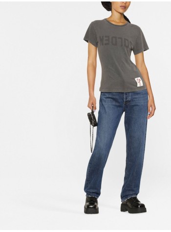 golden goose top mujer golden w's slim t-shirt - gwp01221p000671 60318 2