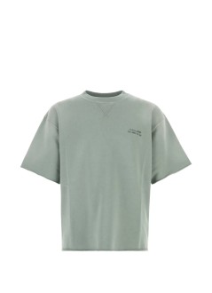 golden goose camiseta hombre journey unisex garment dyed s/s sweatshirt cotton fleece wi - gup02853p002632 35363