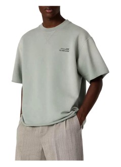 golden goose camiseta hombre journey unisex garment dyed s/s sweatshirt cotton fleece wi - gup02853p002632 35363