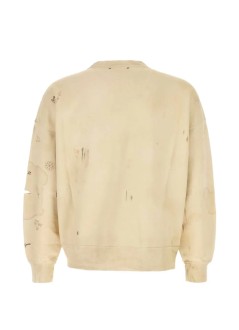 golden goose sudadera hombre journey unisex crew neck sweatshirt cotton fleece vintage t - gup02713p002635 11560