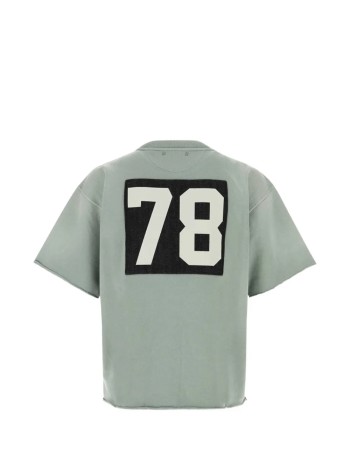 golden goose top mujer journey unisex garment dyed s/s sweatshirt cotton fleece wi - gup02853p002632 35363 2