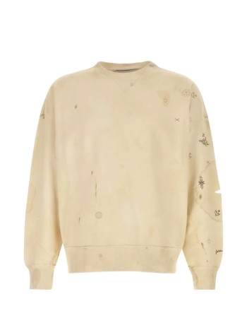 golden goose sudadera mujer journey unisex crew neck sweatshirt cotton fleece vintage t - gup02713p002635 11560