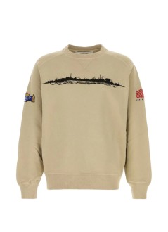 golden goose sudadera mujer journey unisex garment dyed over crew neck sweatshirt cotto - gup02764p002630 15969